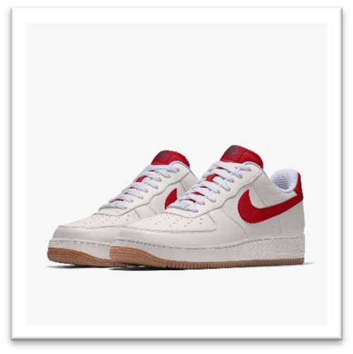  A Walk in Our Shoes - NHF white NIKE with red swoosh