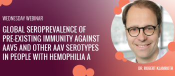 Global seroprevalence of pre-existing immunity against AAV5 and other AAV serotypes in people with hemophilia A