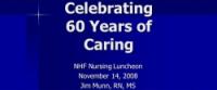 Celebrating 60 Years of Caring